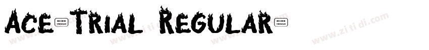 Ace_Trial Regular字体转换